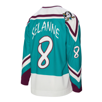 Anaheim Ducks hokejový dres Teemu Selanne 1995 NHL Alternate Jersey