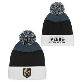 Vegas Golden Knights dětská zimní čepice Essentials Cuffed Knit W Pom