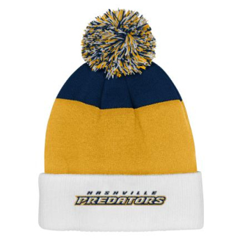 Nashville Predators dětská zimní čepice Essentials Cuffed Knit W Pom