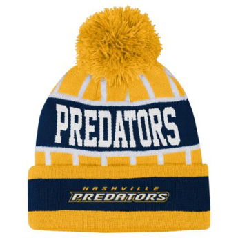 Nashville Predators dětská zimní čepice Go Fast Cuffed Knit W Pom