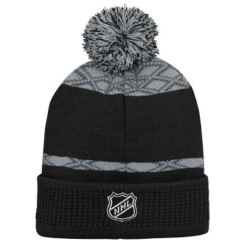 Los Angeles Kings dětská zimní čepice Puck Pattern Cuffed Pom