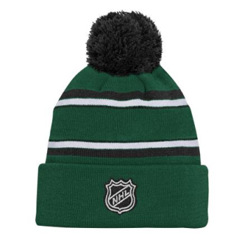 Minnesota Wild dětská zimní čepice 3Rd Jersey Jacquard Cuff Pom