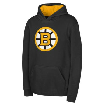 Boston Bruins dětská mikina s kapucí Prime Po Flc Hood -Home