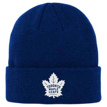 Toronto Maple Leafs dětská zimní čepice Cuffed Knit navy