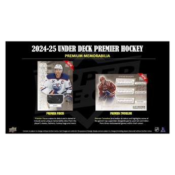 NHL boxy hokejové karty NHL 2024-25 Upper Deck Premier Hockey Hobby Box