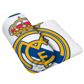Flísová deka REAL MADRID white
