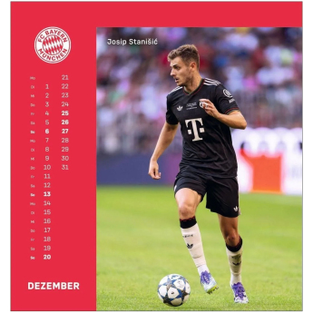 Kalendář BAYERN MNICHOV 2026 Postcard