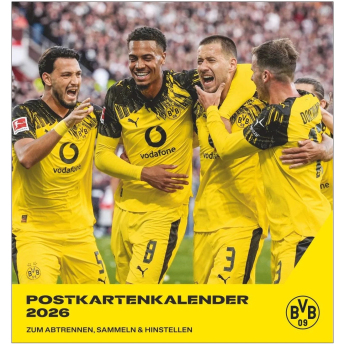 Kalendář BORUSSIA DORTMUND 2026 Postcard