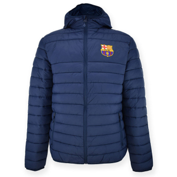 Dětská zimní bunda BARCELONA FC Padded navy