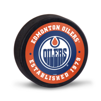 Edmonton Oilers puk Packaged