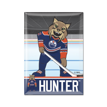 Edmonton Oilers magnetka Metal Mascot