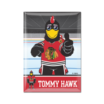 Chicago Blackhawks magnetka Metal Mascot