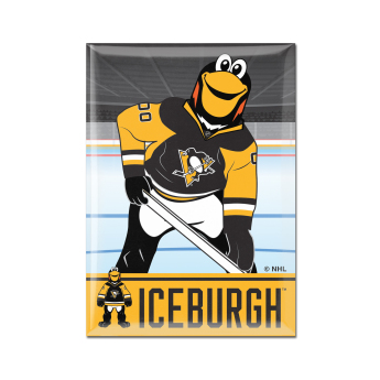 Pittsburgh Penguins magnetka Metal Mascot