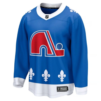 Quebec Nordiques hokejový dres Breakaway 30 Seasons Alternate NHL Jersey Blue