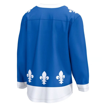 Quebec Nordiques hokejový dres Breakaway 30 Seasons Alternate NHL Jersey Blue