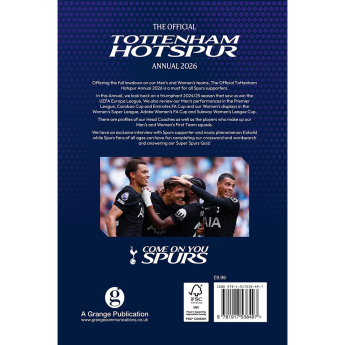 Tottenham Hotspur kniha ročenka 2026