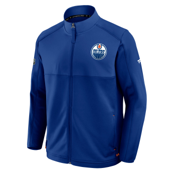 Edmonton Oilers pánská bunda Authentic Pro Rink Poly Fleece FZ