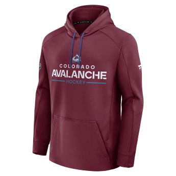 Colorado Avalanche pánská mikina s kapucí Authentic Pro Rink Poly Fleece POH