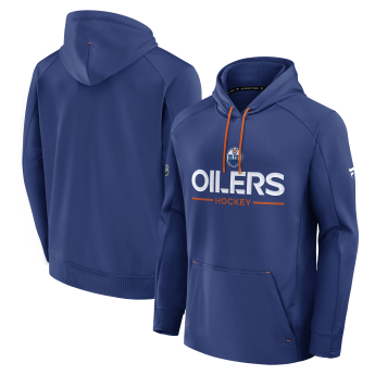 Edmonton Oilers pánská mikina s kapucí Authentic Pro Rink Poly Fleece POH