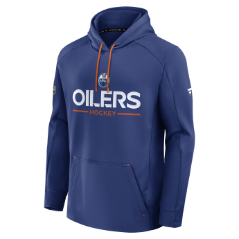 Edmonton Oilers pánská mikina s kapucí Authentic Pro Rink Poly Fleece POH