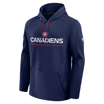 Montreal Canadiens pánská mikina s kapucí Authentic Pro Rink Poly Fleece POH