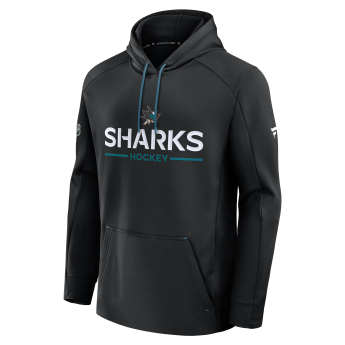 San Jose Sharks pánská mikina s kapucí Authentic Pro Rink Poly Fleece POH