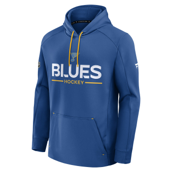 St. Louis Blues pánská mikina s kapucí Authentic Pro Rink Poly Fleece POH