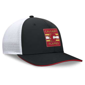 Calgary Flames čepice baseballová kšiltovka Authentic Pro A/Cap Structured Mid-Crown Adj