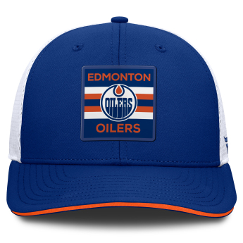 Edmonton Oilers čepice baseballová kšiltovka Authentic Pro A/Cap Structured Mid-Crown Adj