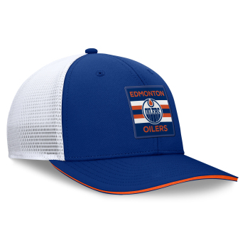 Edmonton Oilers čepice baseballová kšiltovka Authentic Pro A/Cap Structured Mid-Crown Adj