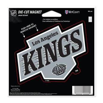 Los Angeles Kings magnetka Die Cut