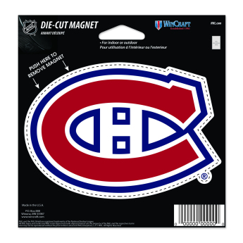 Montreal Canadiens magnetka Die Cut