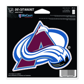 Magnet Colorado Avalanche NHL Die Cut Magnet