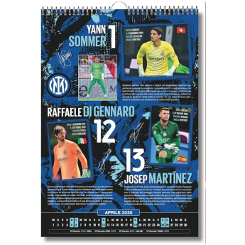 Inter Milan kalendář 2026