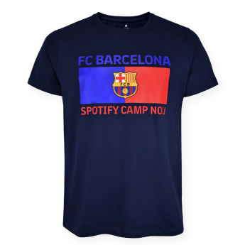 FC Barcelona dětské tričko Camp Nou navy