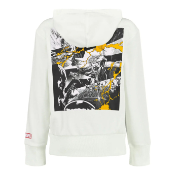 Real Madrid dětská mikina s kapucí Marvel white