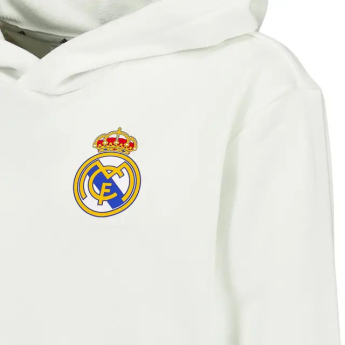 Real Madrid dětská mikina s kapucí Marvel white