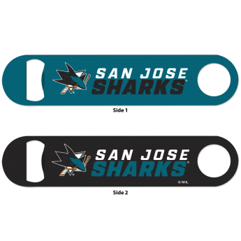 San Jose Sharks otvírák Metal 2 Sided