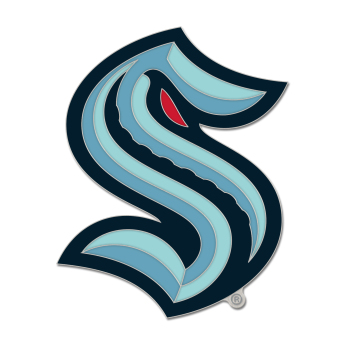 Seattle Kraken odznak Enamel Pin Jewelry Card
