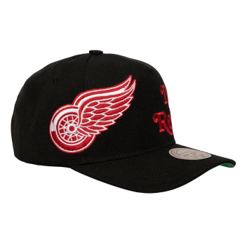 Detroit Red Wings čepice baseballová kšiltovka Busted Pro Snapback black
