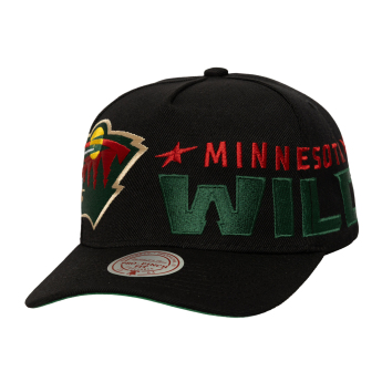 Minnesota Wild čepice baseballová kšiltovka Busted Pro Snapback black