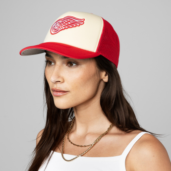 Detroit Red Wings čepice baseballová kšiltovka Vintage Block Trucker