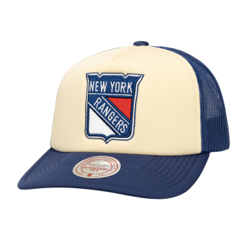 New York Rangers čepice baseballová kšiltovka Vintage Block Trucker