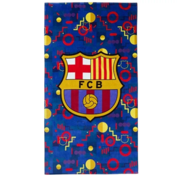 FC Barcelona osuška big Shapes microfiber