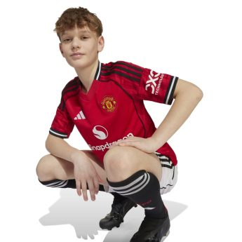 Manchester United dětský fotbalový dres official replica 25/26 home