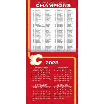 Calgary Flames kalendář 2026 Wall