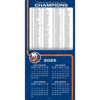 New York Islanders kalendář 2026 Wall