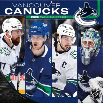Vancouver Canucks kalendář 2026 Wall