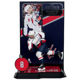 Washington Capitals figurka Alex Ovechkin #8 SportsPicks White Jersey