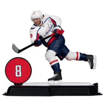 Washington Capitals figurka Alex Ovechkin #8 SportsPicks White Jersey